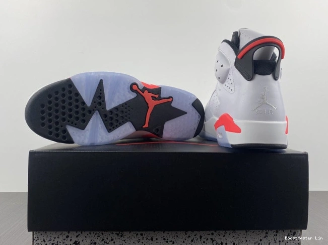 Bmlin (2014) 384664-123 Retro Infrared Jordan White 6 0707